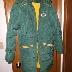 Womens fitted PACKER JACKET knee length